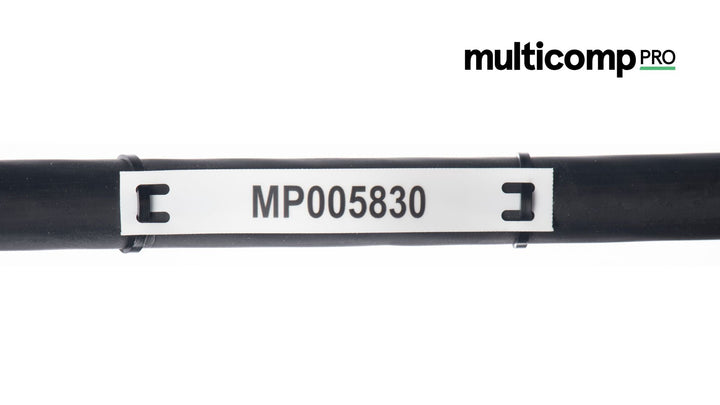 Multicomp Pro® Tie-On Cable Labels: Laser Printable Labels Made by Silver Fox®