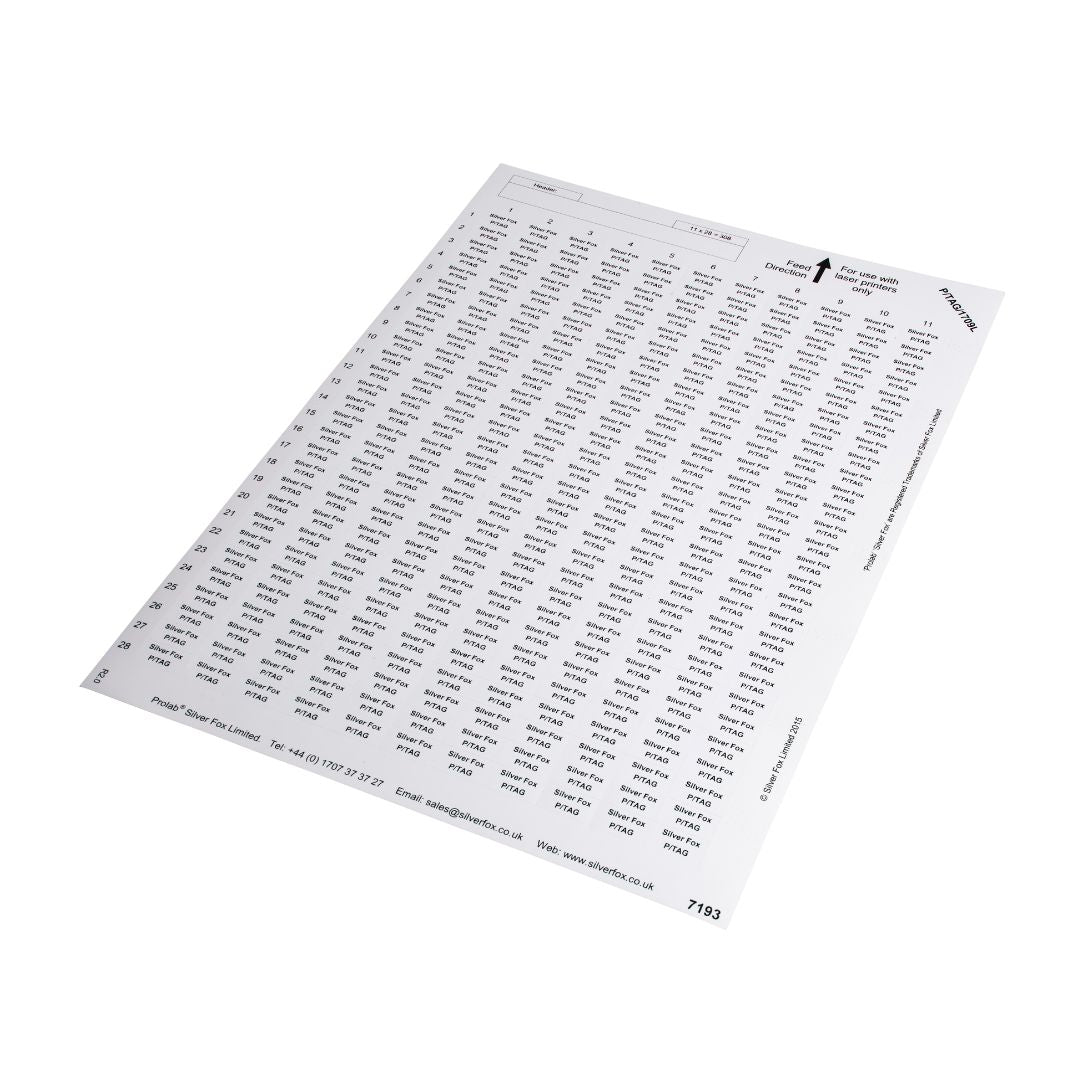 Prolab® Equipment Labels