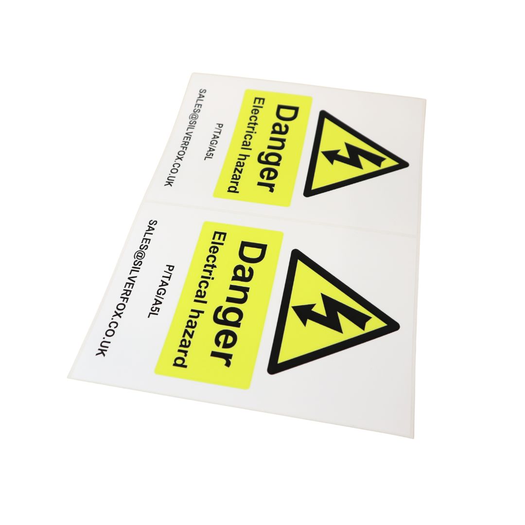 Prolab® A5 Equipment Labels