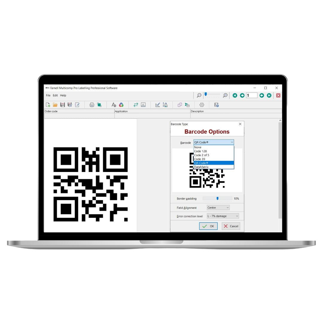 Multicomp Pro® Cable Labelling Software