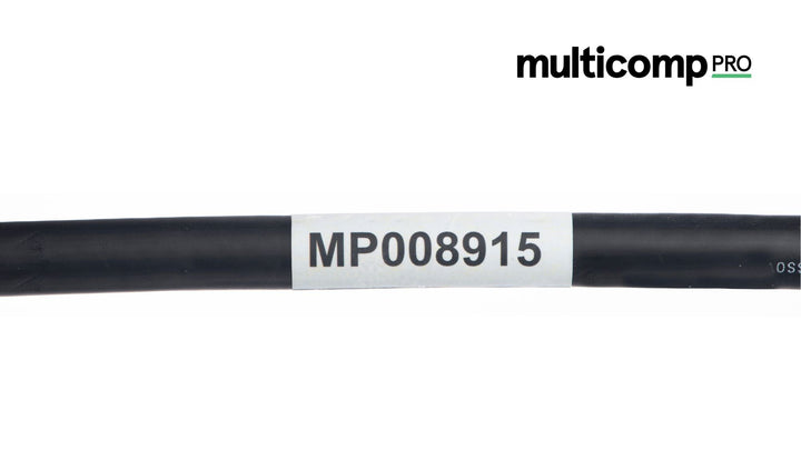Multicomp Pro® Wrap-Around Cable Labels: Self-Laminating Labels for Any Laser Printer