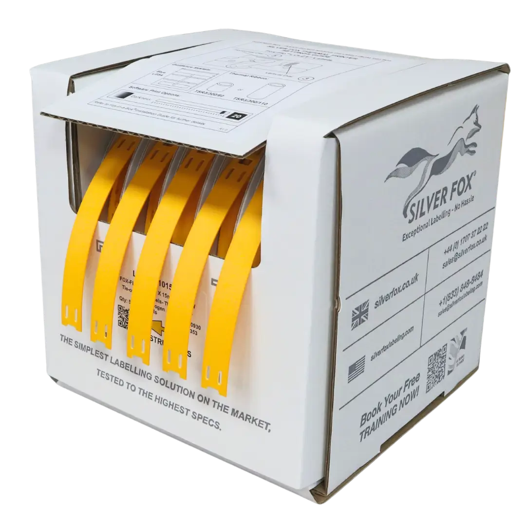 Fox-Flo® UV Stable, LSZH Tie-on Cable Labels