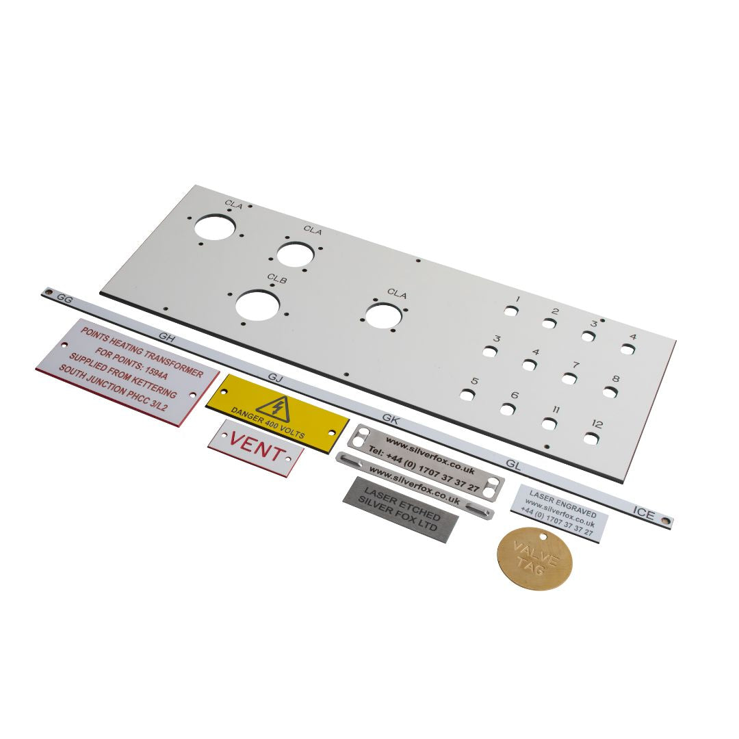 Endurance® Engraved Traffolyte Patch Panel Labels 