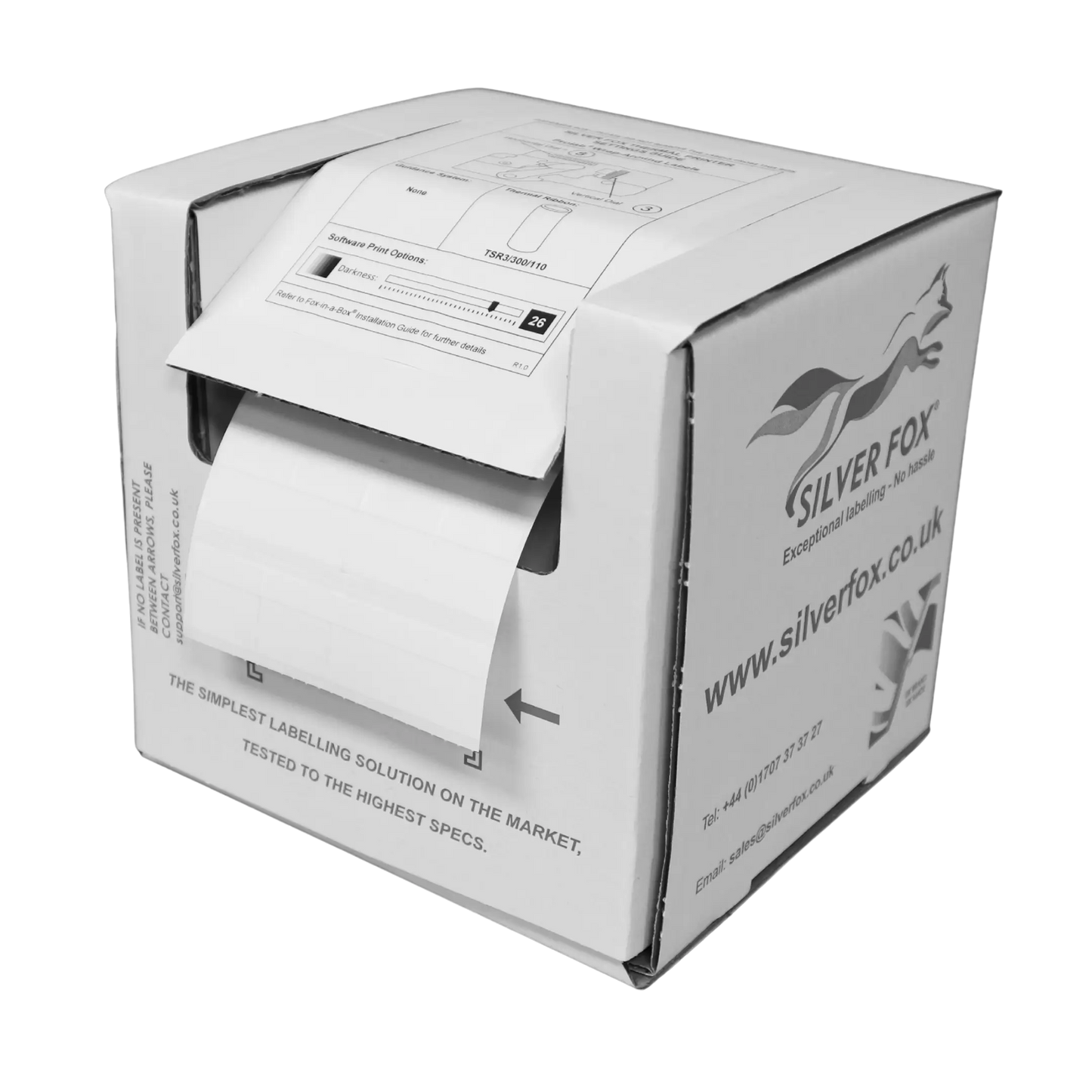 Prolab® Thermal Self-laminating wrap-around cable labels