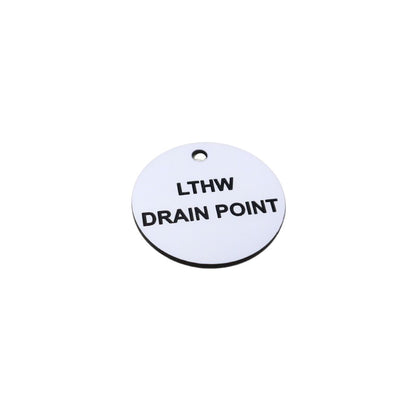 Endurance® Acrylic Laser Engraved Valve Tags