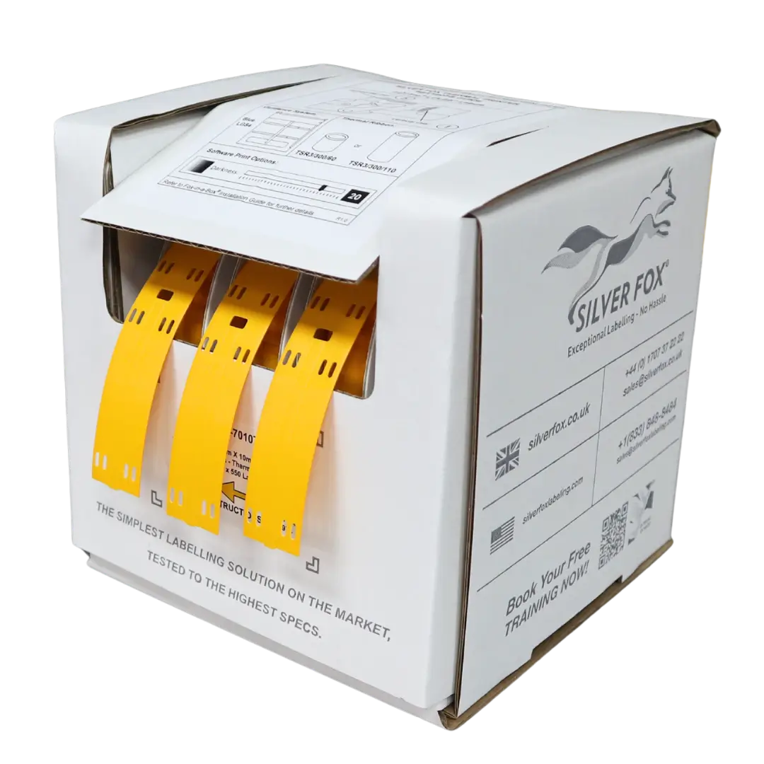 Fox-Flo® UV Stable, LSZH Tie-on Cable Labels