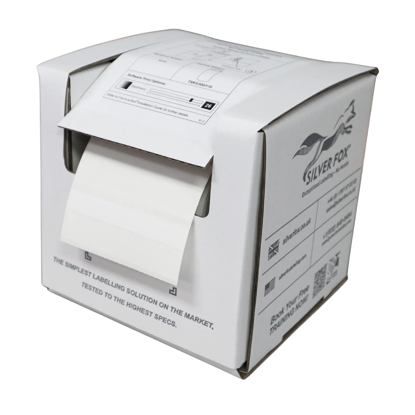 Prolab® Thermal Self-laminating wrap-around cable labels