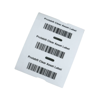 Prolab® Clear Asset Labels