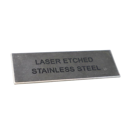Endurance® Stainless Steel Engraved Asset Labels