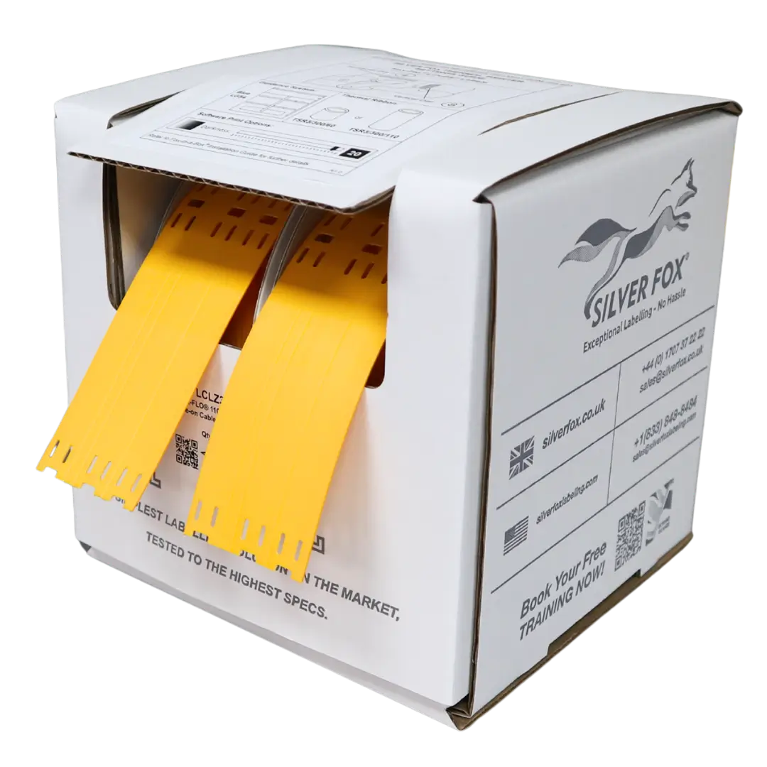 Fox-Flo® UV Stable, LSZH Tie-on Cable Labels