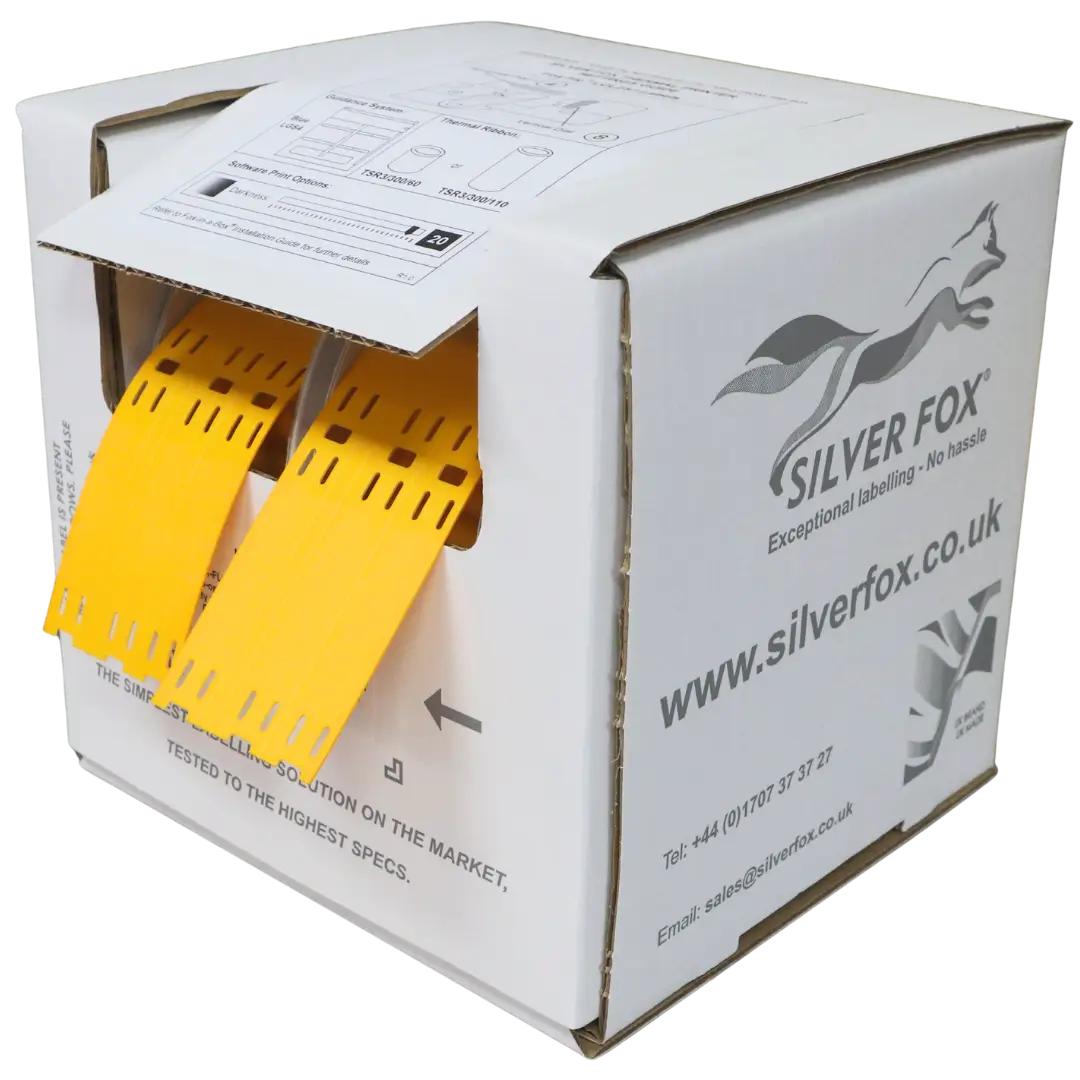 Fox-Flo® UV Stable, LSZH Tie-on Cable Labels