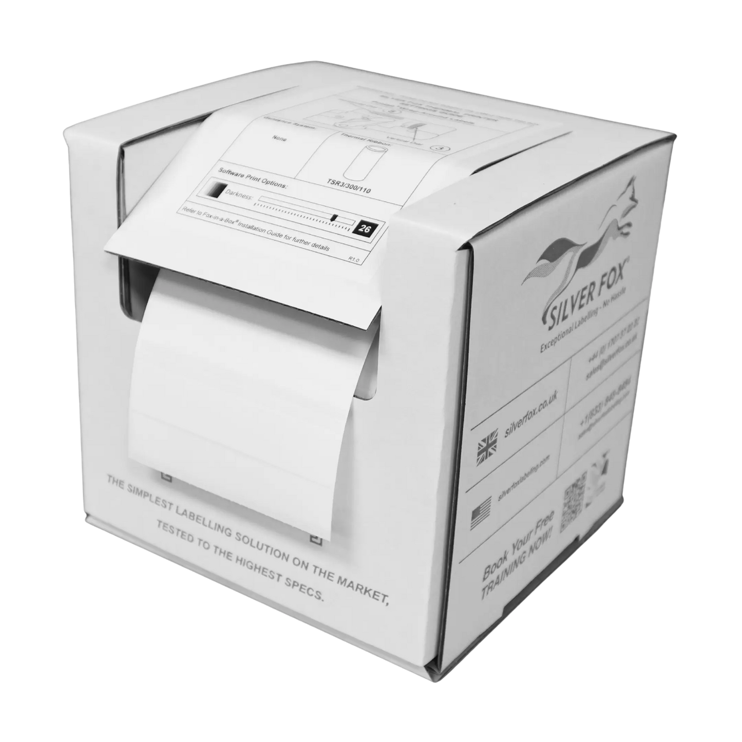 Prolab® Thermal Self-laminating wrap-around cable labels