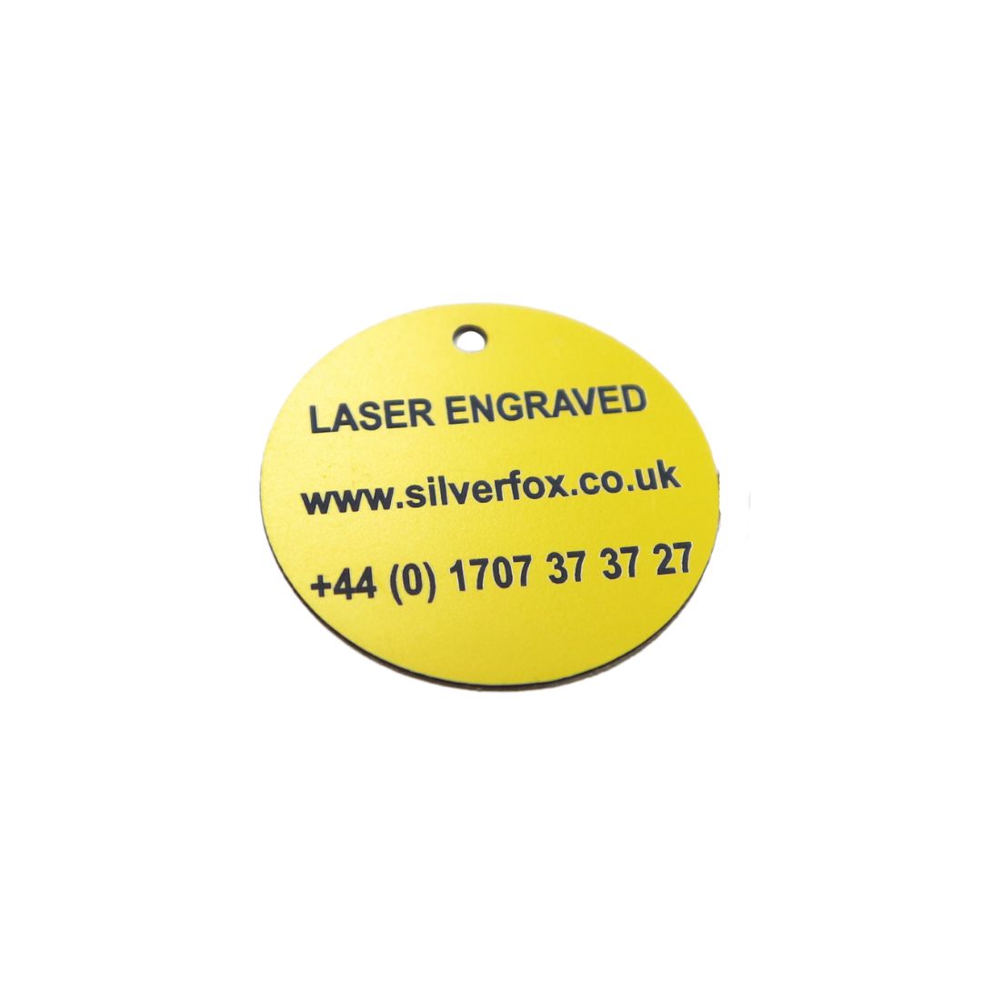 Endurance® Acrylic Laser Engraved Valve Tags
