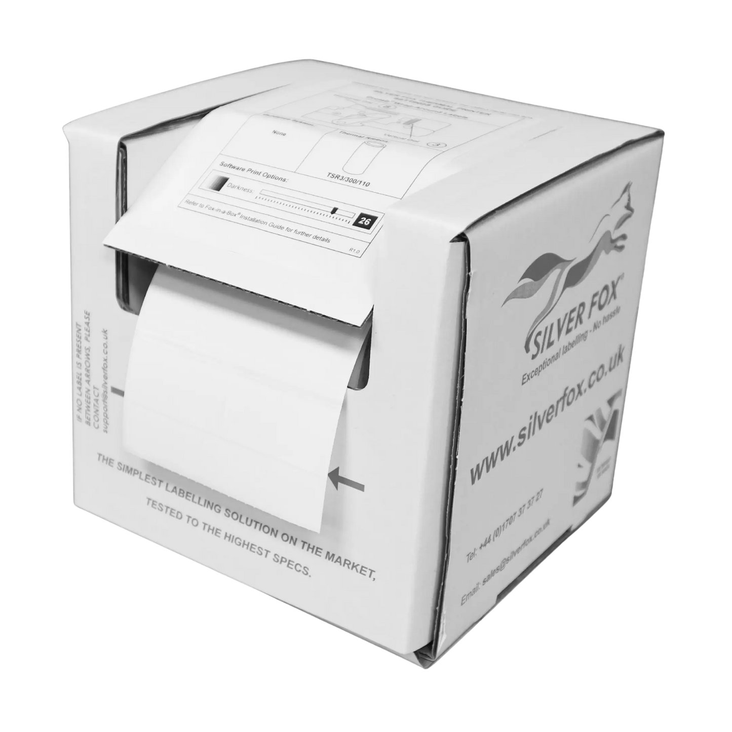 Prolab® Thermal Self-laminating wrap-around cable labels