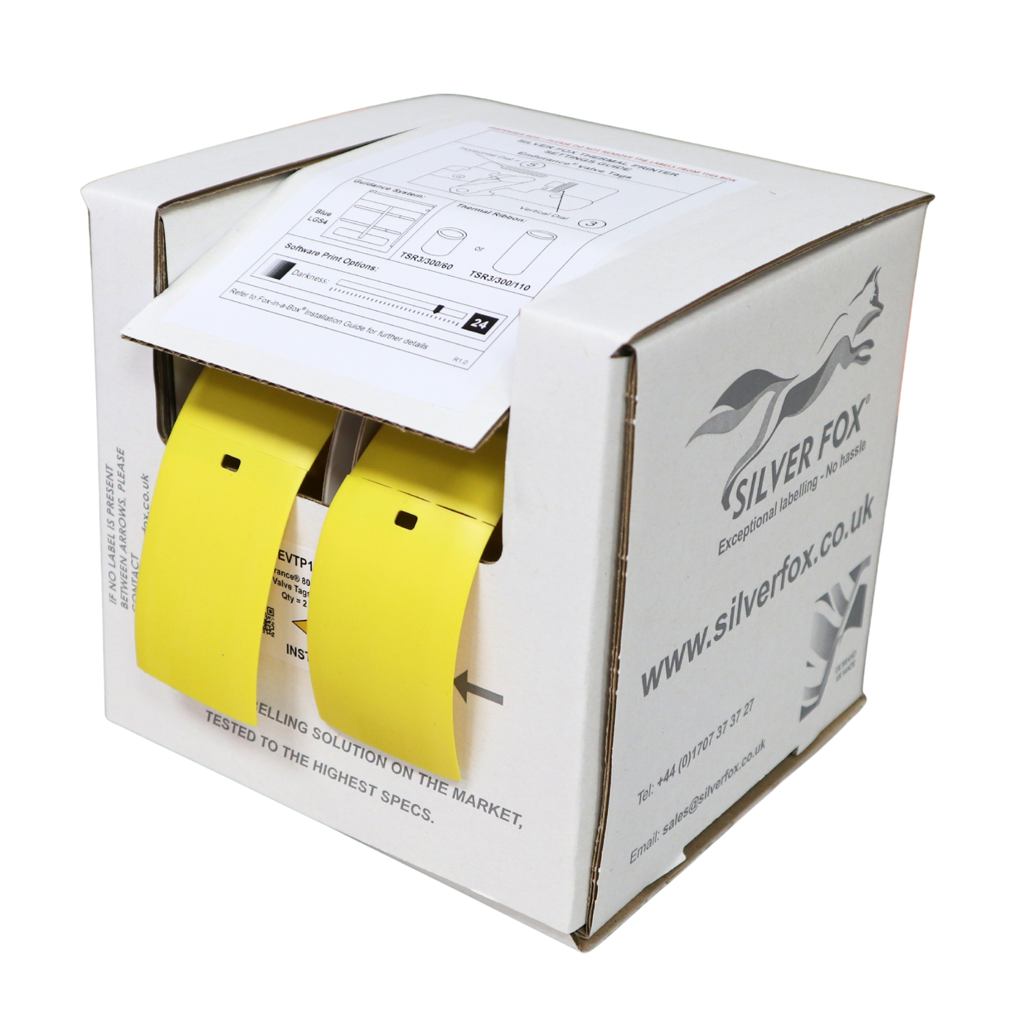 Endurance® PVC Plastic Valve Tags