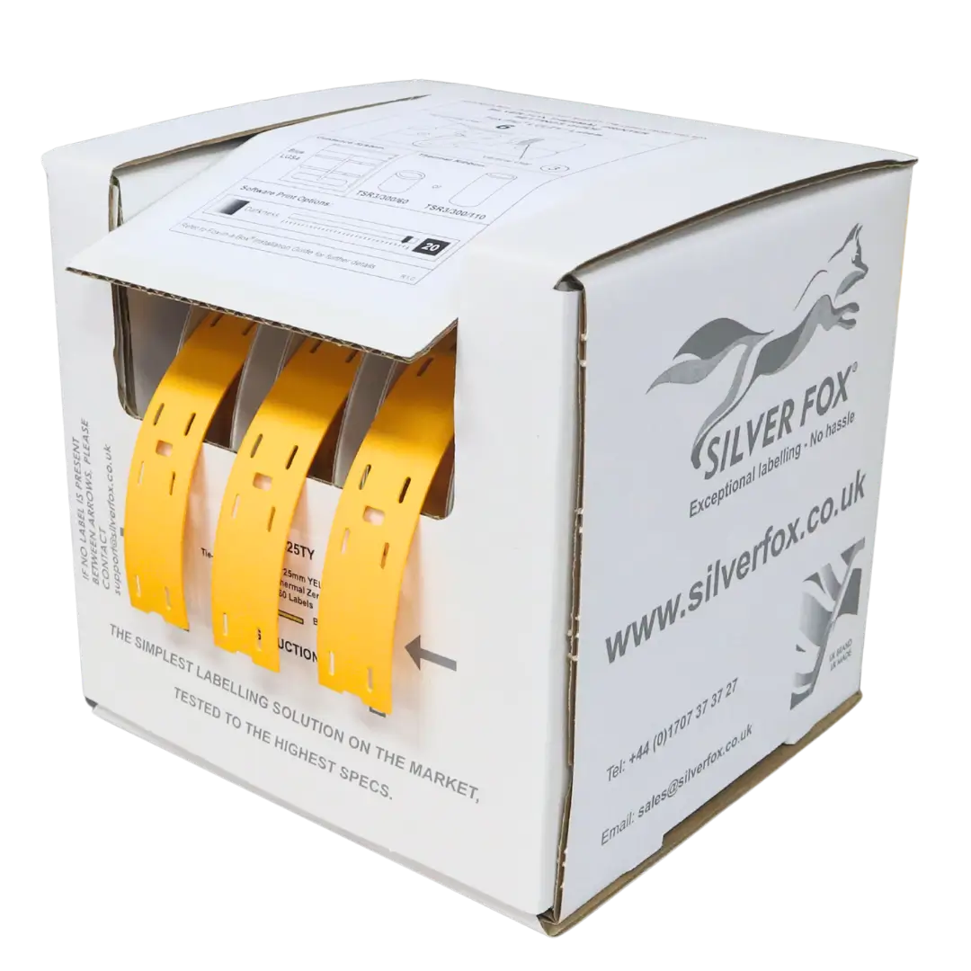 Fox-Flo® UV Stable, LSZH Tie-on Cable Labels