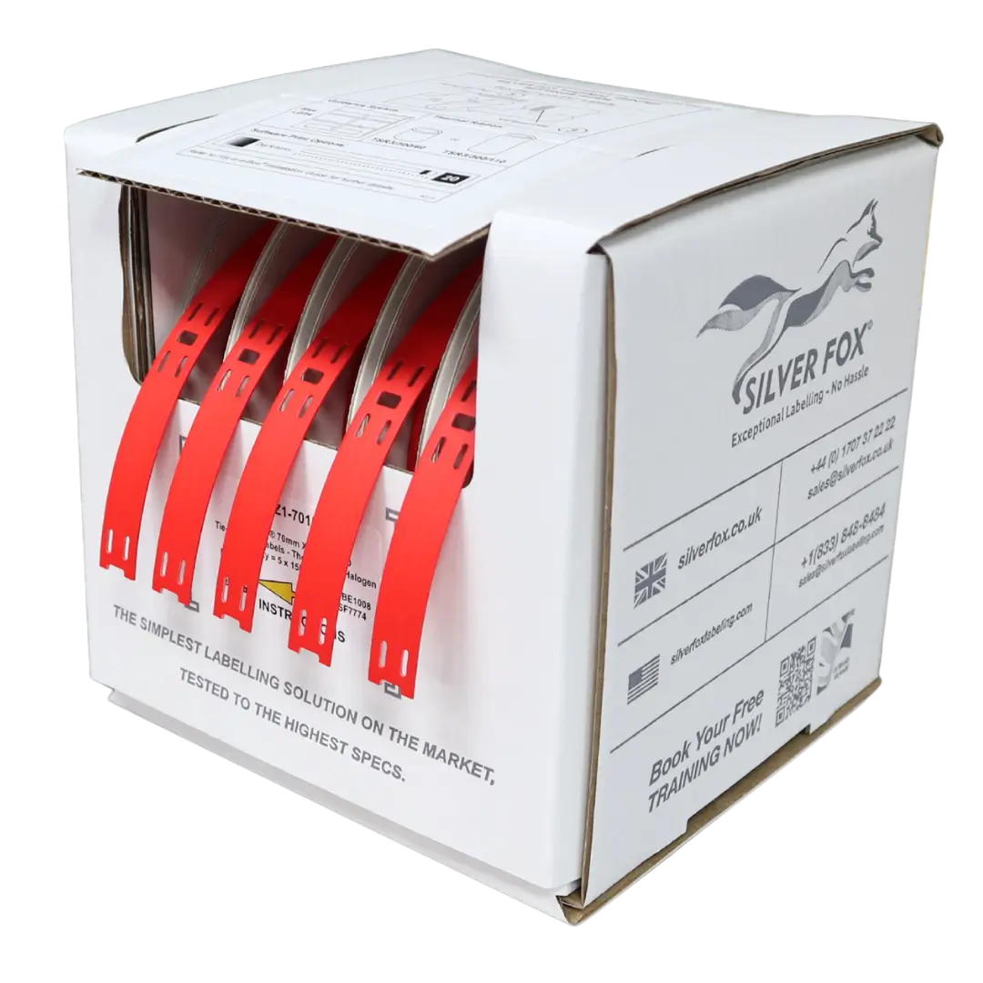 Fox-Flo® UV Stable, LSZH Tie-on Cable Labels