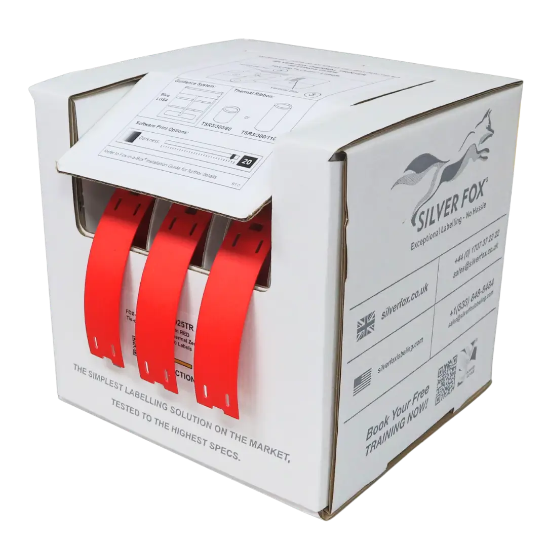 Fox-Flo® UV Stable, LSZH Tie-on Cable Labels