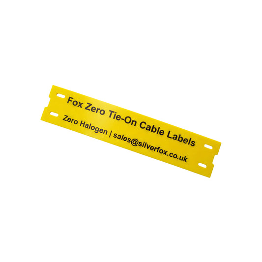 Fox Zero Cable Labels