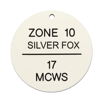 Endurance® Engraved Traffolyte Valve Tags